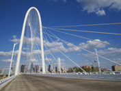 The Santiago Calatrava designed Margaret Hunt Hill Bridge in Dallas has ambitions of becoming the city's new icon.