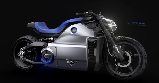 Unveiled at the Paris Motorcycle Show, the WATTMAN positions revived French brand VOXAN at the cutting edge of 100% electric propulsion.