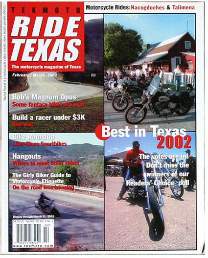 RIDE TEXAS® Vol No 1