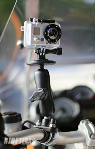 No matter which mount you decide to use, try placing the camera at various positions on your bike to find the spot with the least vibration.