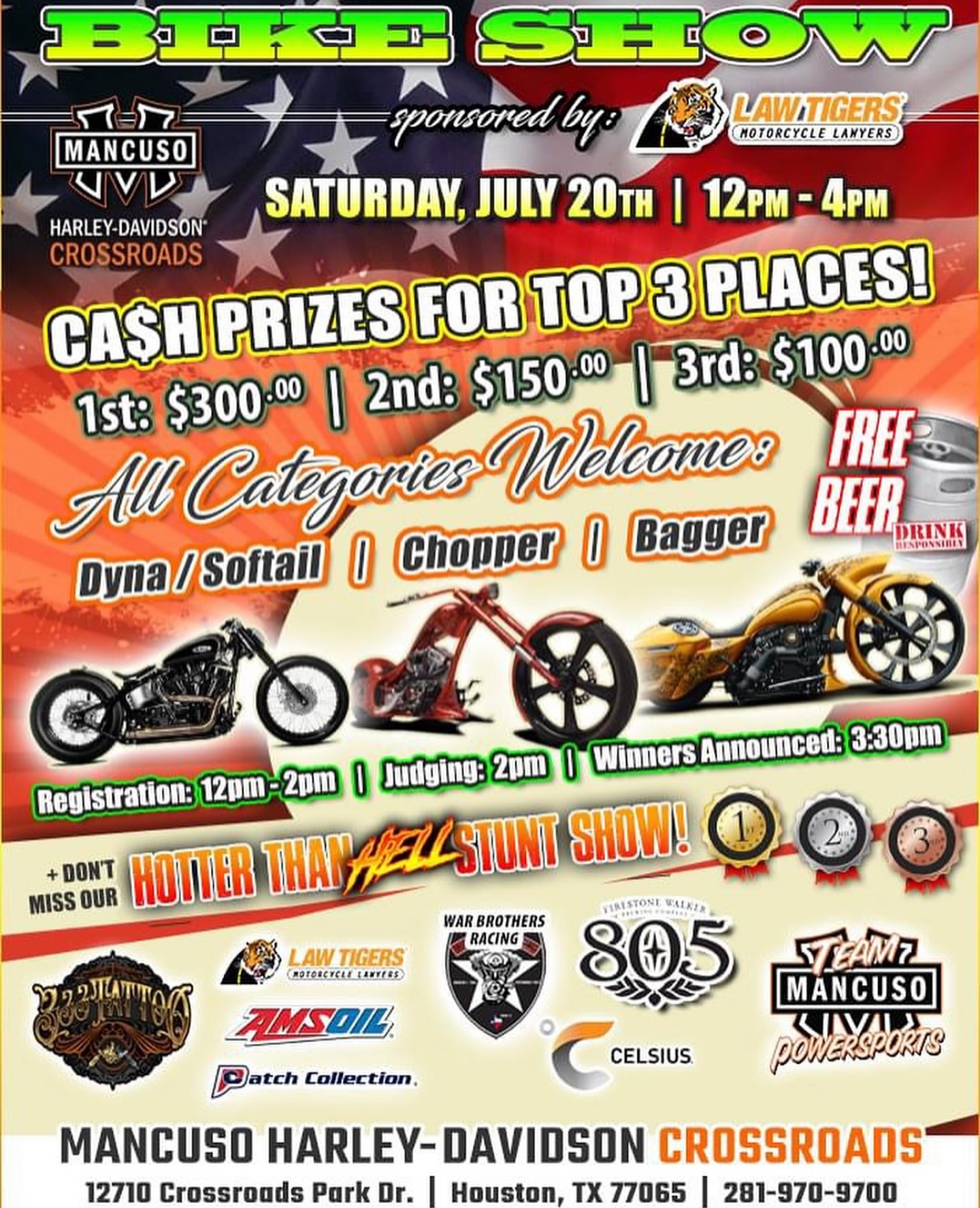 Hotter than Hell Bike Show - Ride Texas