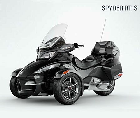 The Can Am Spyder goes touring